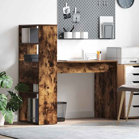 Schreibtisch Geräucherte Eiche 113 x 54 x 120 cm Holzwerkstoff