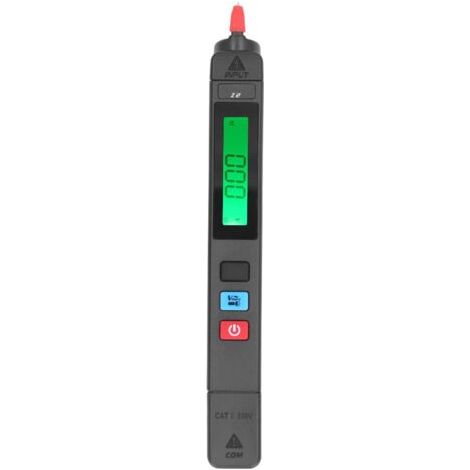 Stylo Détecteur de tension Sans Contact Testeur de Tension AC, Testeur de Fuite Électrique Sans Fil, Testeur Électricien pour Câble Sous Tension avec Bip LCD Rétroéclairage et Lampe de Poche