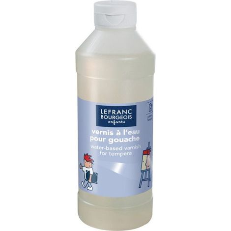 Vernis à l'eau - LEFRANC & BOURGEOIS - 1L - Brillant - Acrylique - Intérieur