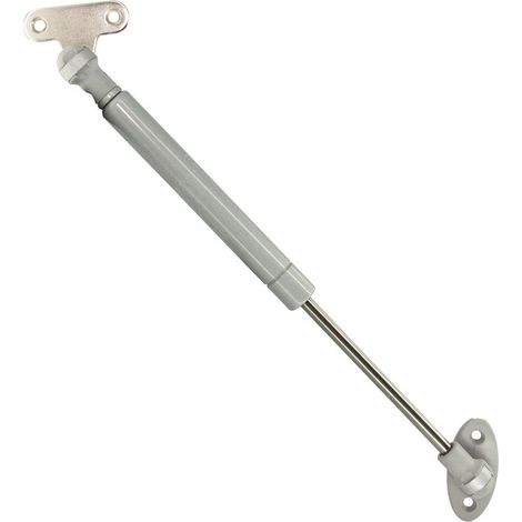 Klappenbeschlag Ella für Alurahmenprofil Gasdruckdämpfer für Möbel-Klappen Tragkraft 5kg Stahl silber