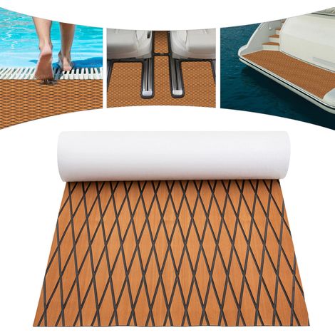 EVA Schaumstoff Boot Boden Deck Matte, wasserdicht, verschmutzung, rutschfeste Matte, 239 89cm, Boot Deck, Wohnmobil Boden, Kanu, Gartenboden, Pool Boden (1/5)