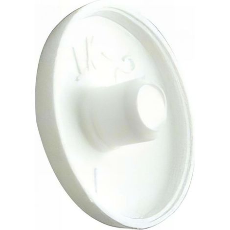 Capuchon plastique pour rivet blanc RAL 9010 - SCELL-IT