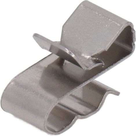 Lot de 100 Clips de Câble en Métal pour Remorque 22,5 Mm de Lueur Clips de Câble pour Cadre de Remorque Clips de Câble pour Panneau Solaire Clips de Câble Photovoltaïques pour (1/5)