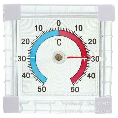 Thermomètre de fenêtre intérieur/extérieur auto-adhésif (1/4)
