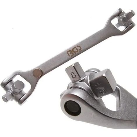Chiave speciale scarico BGS Technic 1012 8 in 1 270 mm
