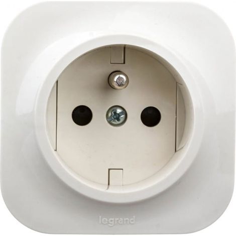Forix Einzelsteckdose mit/ohne 16A IP20 creme 782447