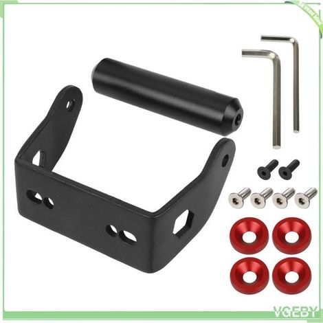 Fafeicy Support arrière de guidon Support arrière de barre de poignée, Kit de poignée universel pour jeux trampoline Noir et rouge (1/5)