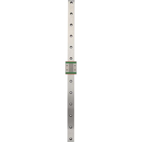 Miniatur-Verbreiterungsschieber aus Edelstahl für Linearführungsschienen im Transportwesen MGW12C‑500‑1R (1/5)