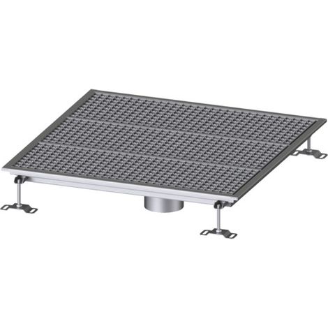 -Bodenwanne Ferrofix ohne Klebeflansch, 800 x 800 mm