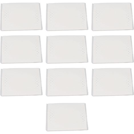 Ruban adhésif mousse double face 10 pièces, Ø6,4mm, épaisseur 2mm, PE autocollant, bande mousse auto-agrippante pour fixation légère (1/5)