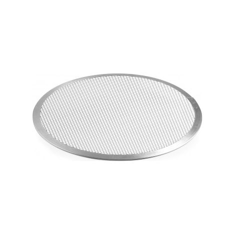Ibili Parrilla para pizza en aluminio plateado 30x30 cm