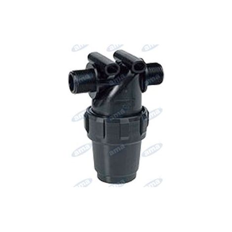 Filtro in linea filetto maschio 1/2"  per irrorazione 17058