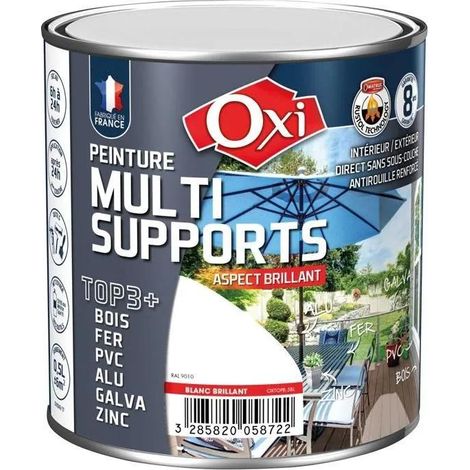 Oxi TOP3+ Vernice interna grigio chiaro multi-superfici