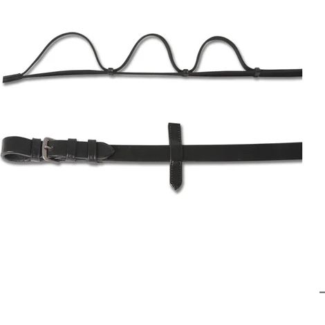Riendas Waldhausen hunting cuero negro 19 mm