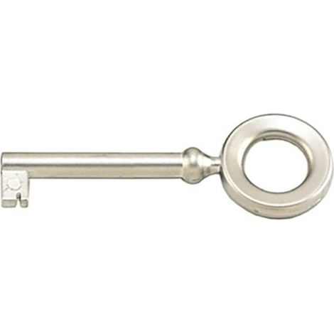 Hettich MB-Schlüssel,  Typ 0844565,  mit Bart,  Schaft Ø 6,  vernickelt (1/4)