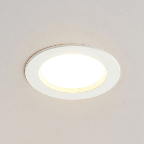 [NEUWERTIG] B-Ware Arcchio LED Einbauleuchte Einbaustrahler Milaine weiß dimmbar Kunststoff 10 cm (1/2)