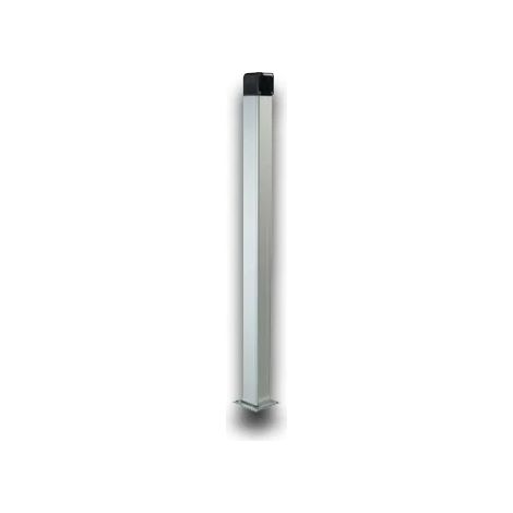 Colonnette H 1m en aluminium anodisé naturel CAME 001CLM (1/3)
