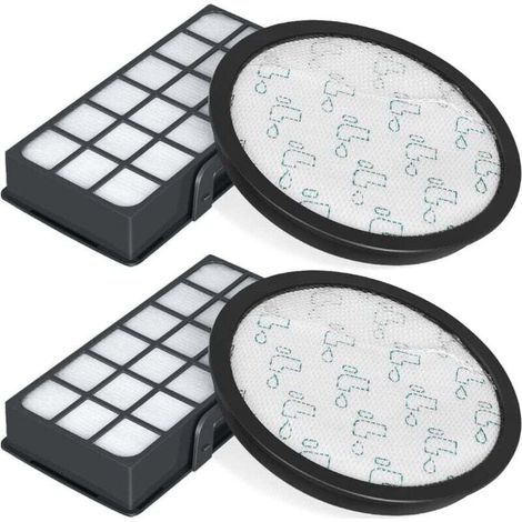 Ensemble de 2 filtres HEPA pour aspirateurs Rowenta Silence Force Cyclonic 4AAAA RO7647EA RO7663EA RO7676EA RO7681EA (modèle RO76xx), accessoires de remplacement de filtre ZR903701 (1/4)