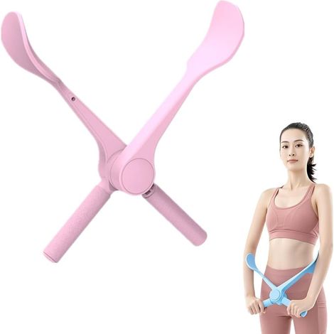 2PCS Appareil de fitness portable pour femmes et débutants, appareil de fitness à la maison pour les bras et les avant-bras, biceps et poitrine(Rose+Bleu) (1/5)