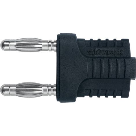 Schützinger KURZ 14-4 IG MB Ni / SW Cavalier de court-circuitage noir 1 pc(s)