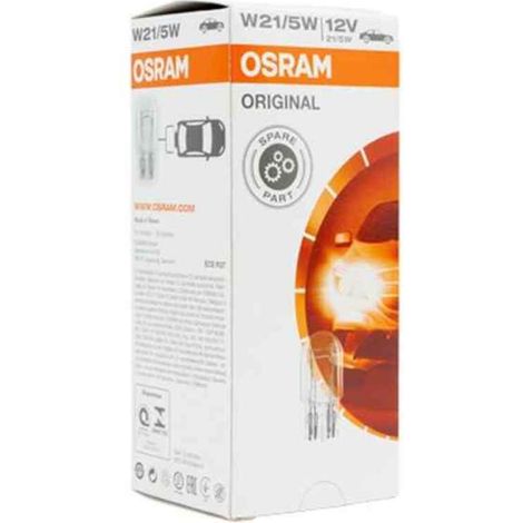 10 originale 12V W21-5W Glühbirnen