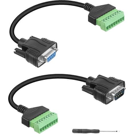 Câble d'extension sans soudure DB9, module de signal à connecteur de terminal (1/5)