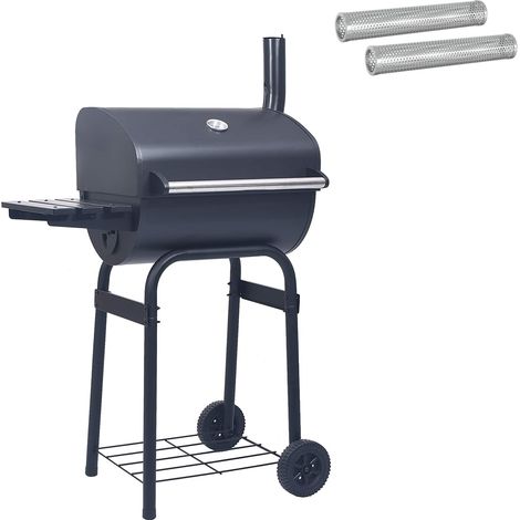 Charcoal Grill 75 x 48 x 120 cm Powder-coated steel and Plastic vidaXL (1/5)