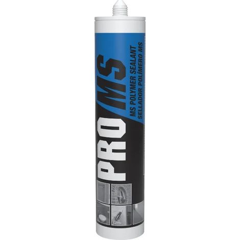 PRO MS Klebemasse Polymer weiß, 290 ml