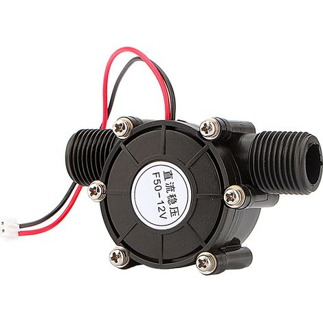 Générateur Hydroélectrique Domestique DC 12V Turbine Micro 10W - Chargement Radios & LED (1/5)