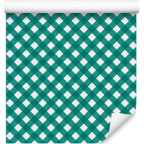 Papel pintado Vichy Plaid para salón y dormitorio, 50x1000 cm (1/5)
