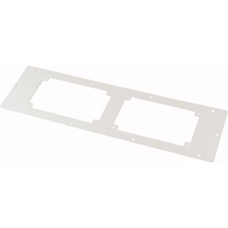 Plaque de fond pour L 800mm 3 ouvertures pour flasques F3A 000112918 EATON AFP 8 CS