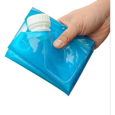 Ecleanfy - Bouteille d'eau portable pour voiture, étanche, épaisse et légère, idéale pour le rangement extérieur en extérieur. (1/3)