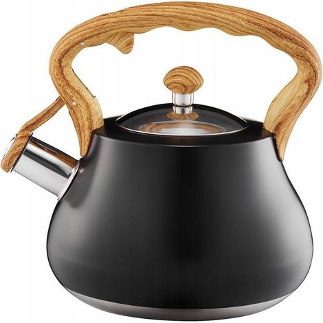 Bollitore tradizionale in acciaio Ambition 2,5 l nero 1 pz. (1/3)