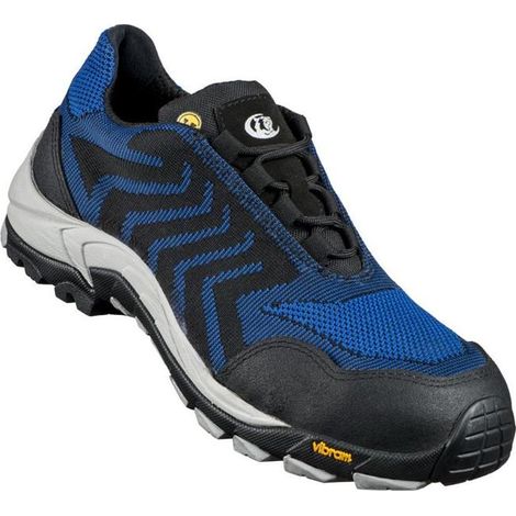Chaussure de sécurité FLASH BLUE taille 46 bleu/noir S1 ESD EN ISO 20345 textile (1/4)