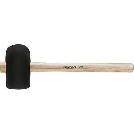 Gummihammer, DIN 5128 B, 520 g, 115x65 m (1/2)