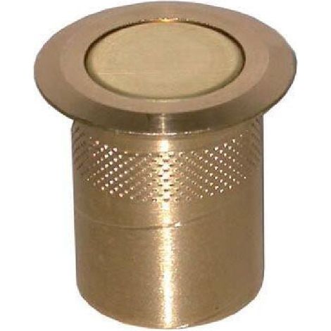 Pozzetto antipolvere in ottone con molla in acciaio inox -Diametro ø 14 mm