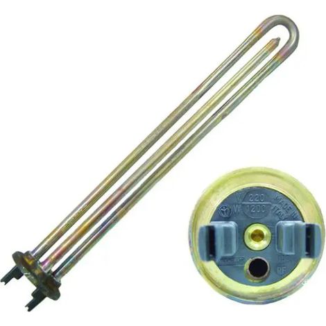 Resistenza elettrica incasso dritta per scaldabagno 1200 watt THERMOWATT