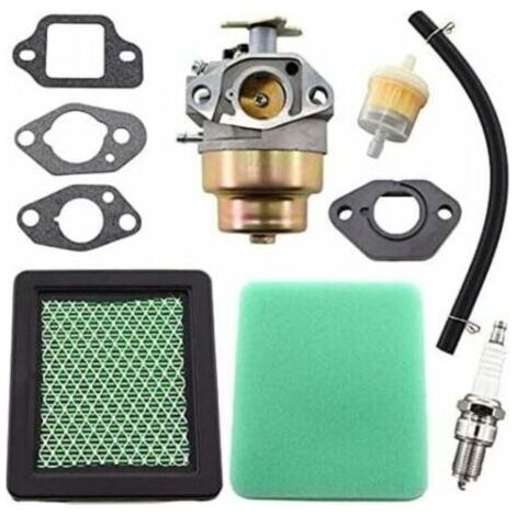 Carburatore GCV 190 con candela e tubo del carburante per motori Honda GCV190 e GCV160. Adatto per tosaerba. Codice articolo: 16100-z0y-m42