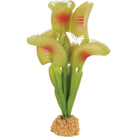 Plante carnivore artificielle, décoration aquarium, H 21 cm - zolux (1/5)