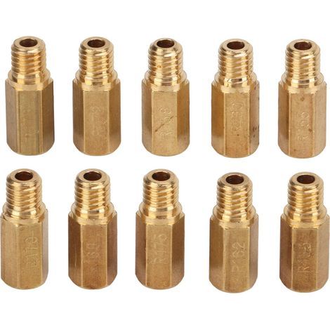 Hauptdüse für Vergaser, 10-teiliges Hauptdüsen-Austauschset für FCR MX PWK PWM PE PJ 155-178 (1/5)
