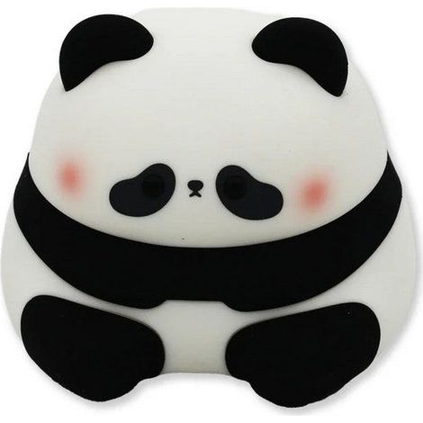 Luce Notturna Panda in Silicone Touch Momo 11x11x10 cm MAGS