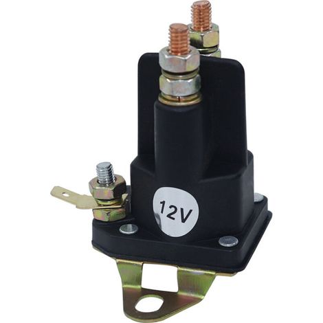 Électrovanne, électrovanne universelle 3 pôles 12V