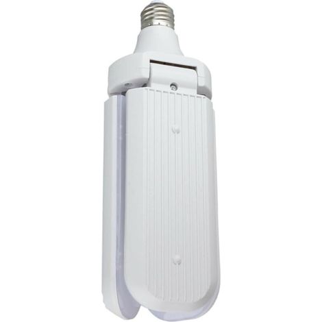 45W Bendable LED Bulb with Blades Warm Light Angle for Garage Dining Room Energy Saving Easy Installation (1/5)