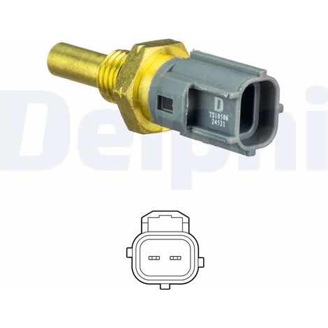 Sonde, température du liquide de refroidissement Delphi Technologies TS10506