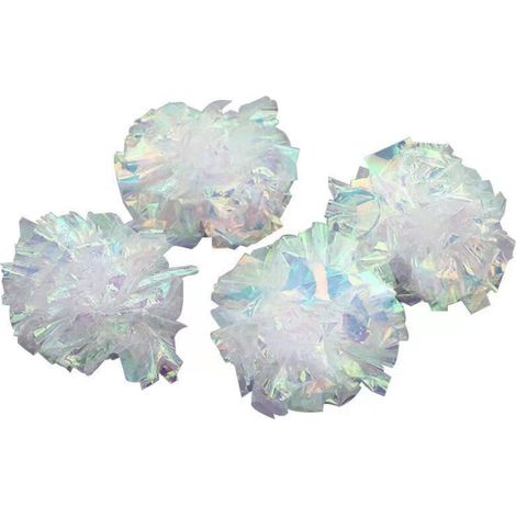 Lot de 2 jouets pour animaux de compagnie, boule à plis créative et interactive, jouet amusant pour chat (1/2)