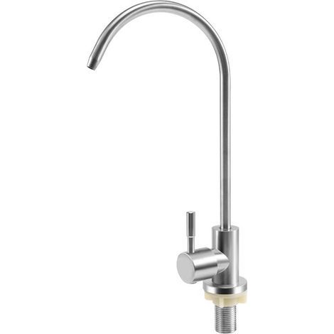 Robinet cuisine filtres eau potable inox 304 osmose inverse purificateur (1/5)