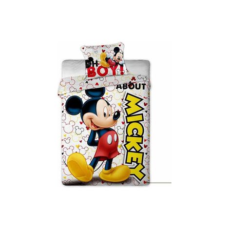 Funda nordica Mickey Disney cama 90cm microfibra