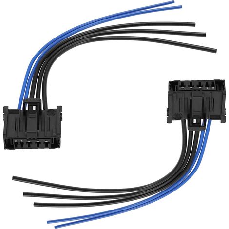 Replacement Heater Resistor Wiring Harness 6450JP 9636618080 Compatible with Citroën Xsara Picasso/C3 Compatible with Peugeot 206/206 CC SW/ 307 20 cm (1/5)
