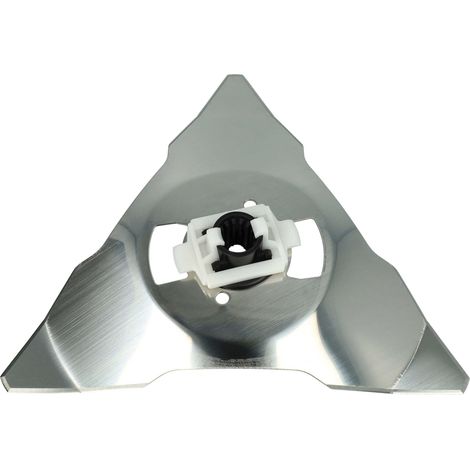 vhbw Lama di ricambio compatibile con Robomow TC500, TC300, TS 1000, TS 1800 tagliaerba - argento, in acciaio inox