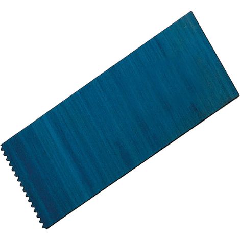 SPATOLA DENTATA PER COLLANTI cm 6 - cf. 12 pz  - AUSONIA
